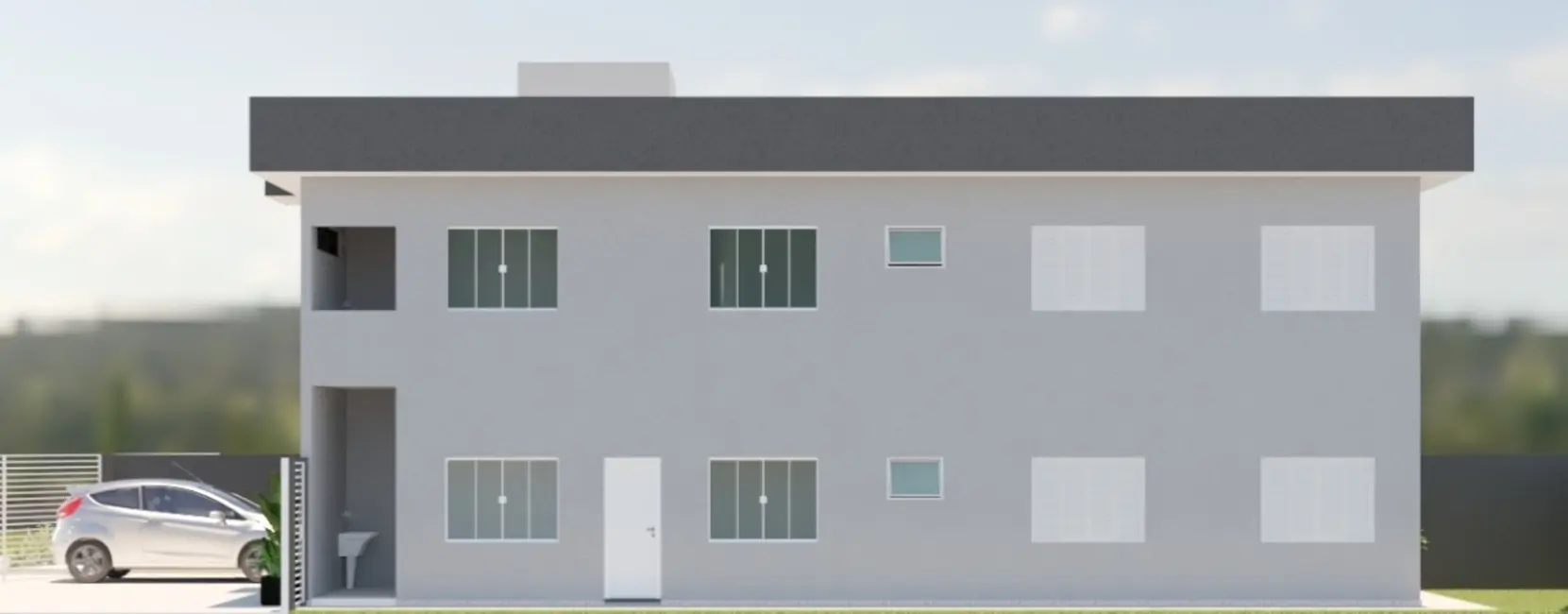 Foto 2 de Apartamento com 2 quartos à venda, 54m2 em Itanhaem - SP