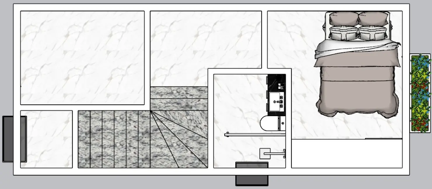 Casa de Condomínio com 2 quartos à venda, 52m2 em Peruibe - SP - imagem 3 Foto 3 de Casa de Condomínio com 2 quartos à venda, 52m2 em Peruibe - SP