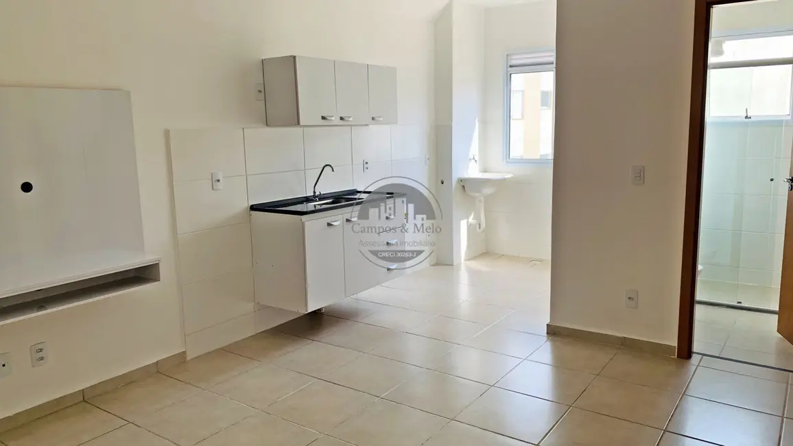 Apartamento com 2 quartos para alugar, 43m2 em Campos Ville, Araraquara - SP - imagem 2 Foto 2 de Apartamento com 2 quartos para alugar, 43m2 em Campos Ville, Araraquara - SP