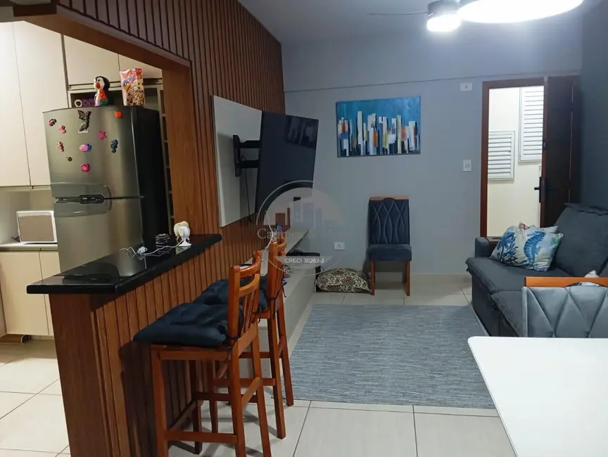Foto 4 de Apartamento com 1 quarto à venda, 58m2 em Aviação, Praia Grande - SP