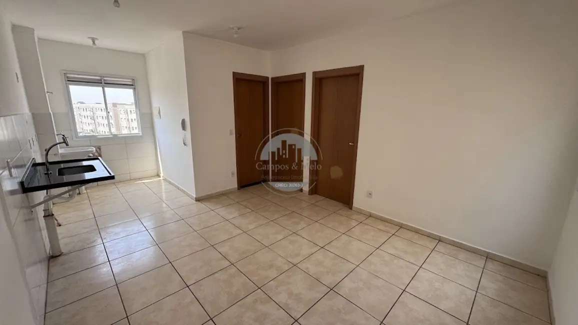 Foto 3 de Apartamento com 2 quartos à venda, 46m2 em Campos Ville, Araraquara - SP