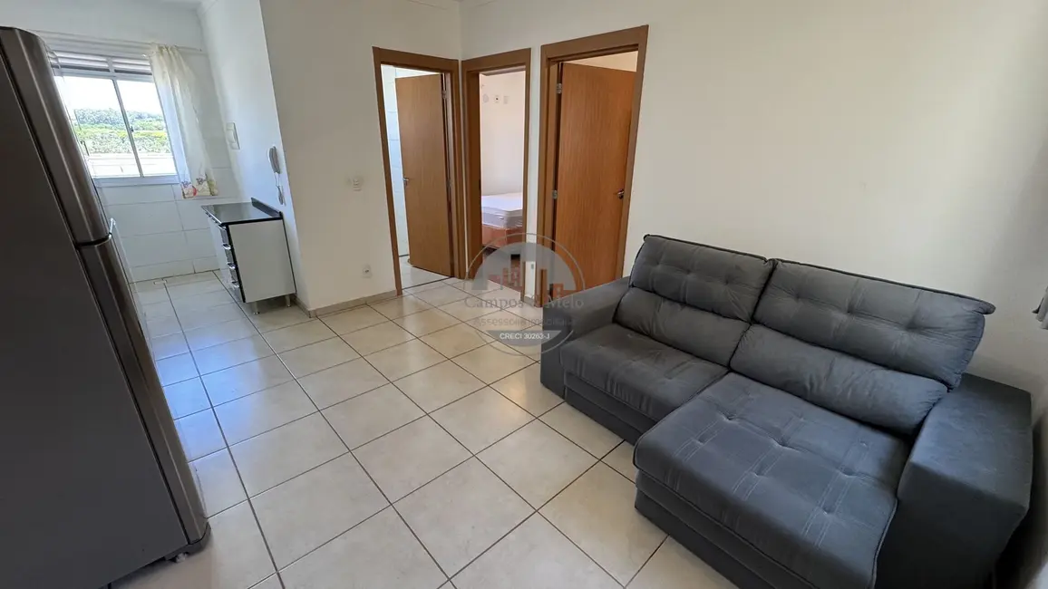 Foto 5 de Apartamento com 2 quartos para alugar, 43m2 em Campos Ville, Araraquara - SP