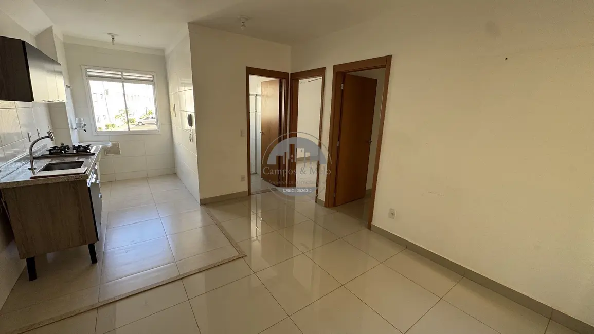 Foto 4 de Apartamento com 2 quartos para alugar, 43m2 em Campos Ville, Araraquara - SP
