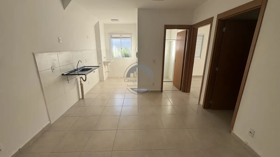 Foto 8 de Apartamento com 2 quartos para alugar, 43m2 em Campos Ville, Araraquara - SP