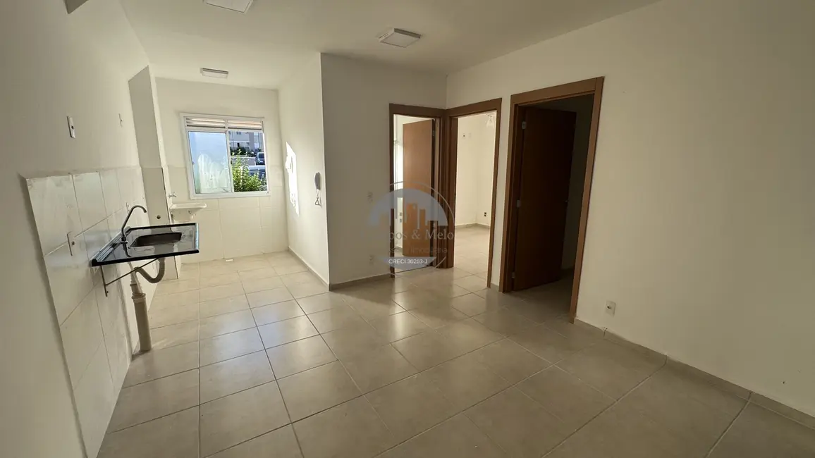 Foto 2 de Apartamento com 2 quartos para alugar, 43m2 em Campos Ville, Araraquara - SP