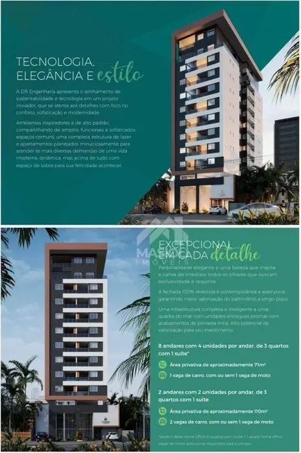 Apartamento com 3 quartos à venda, 75m2 em Praia de Itaparica, Vila Velha - ES - imagem 2 Foto 2 de Apartamento com 3 quartos à venda, 75m2 em Praia de Itaparica, Vila Velha - ES