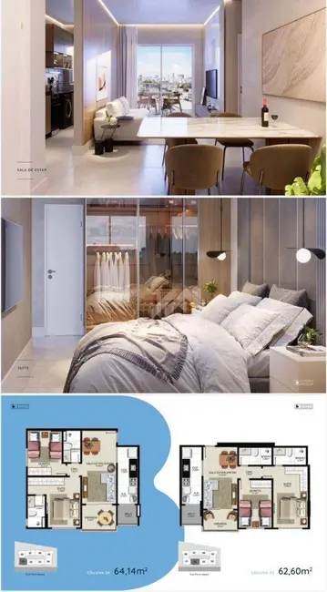 Apartamento com 2 quartos à venda, 65m2 em Itapuã, Vila Velha - ES - imagem 4 Foto 4 de Apartamento com 2 quartos à venda, 65m2 em Itapuã, Vila Velha - ES