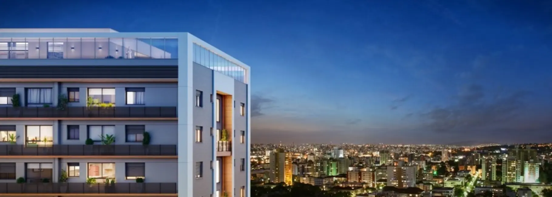 Foto 2 de Loft / Flat com 1 quarto à venda, 59m2 em Azenha, Porto Alegre - RS