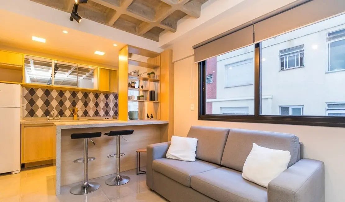 Foto 1 de Apartamento com 1 quarto à venda, 46m2 em Centro Histórico, Porto Alegre - RS