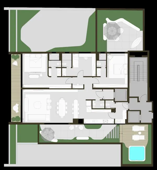 Foto 5 de Apartamento com 3 quartos à venda, 402m2 em Bela Vista, Porto Alegre - RS