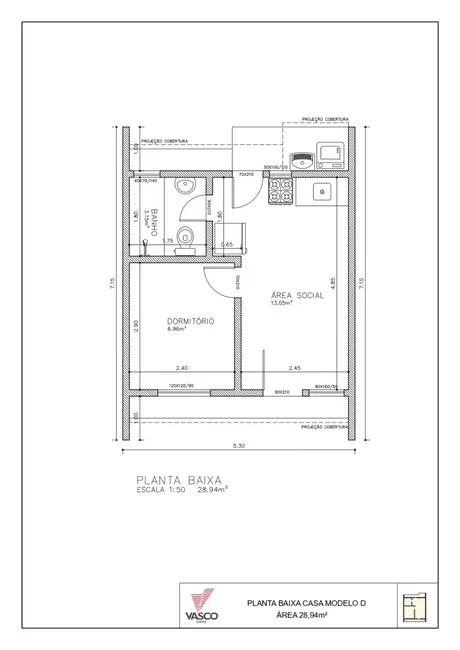 Foto 5 de Casa de Condomínio com 2 quartos à venda, 40m2 em Meu Rincão, Cachoeirinha - RS