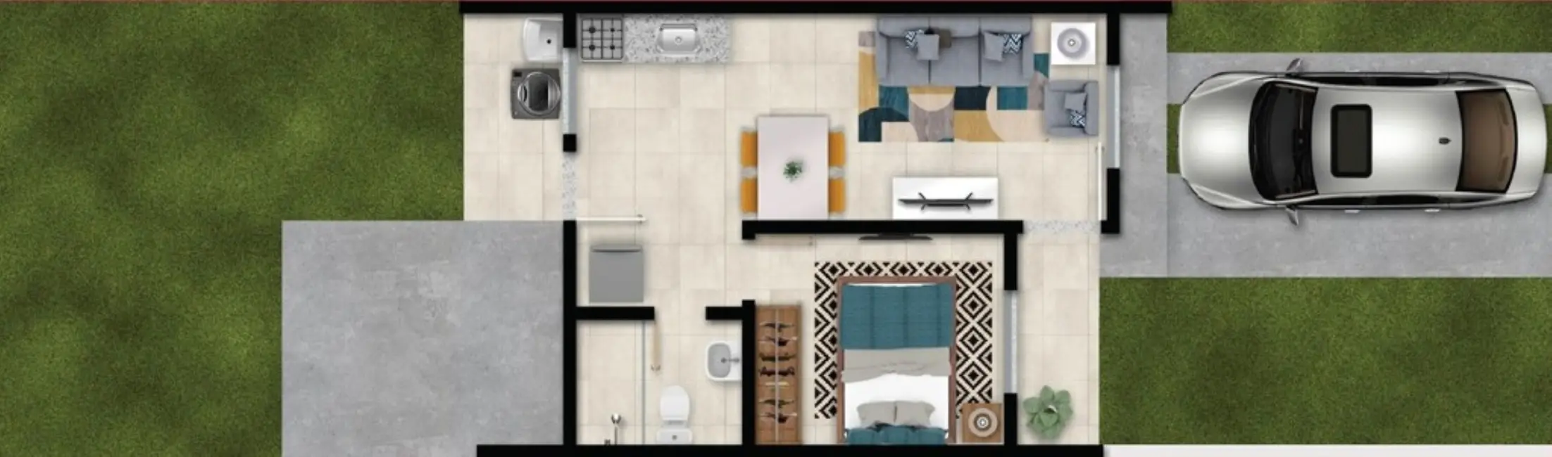 Foto 9 de Casa de Condomínio com 2 quartos à venda, 42m2 em Sítio Ipiranga, Cachoeirinha - RS