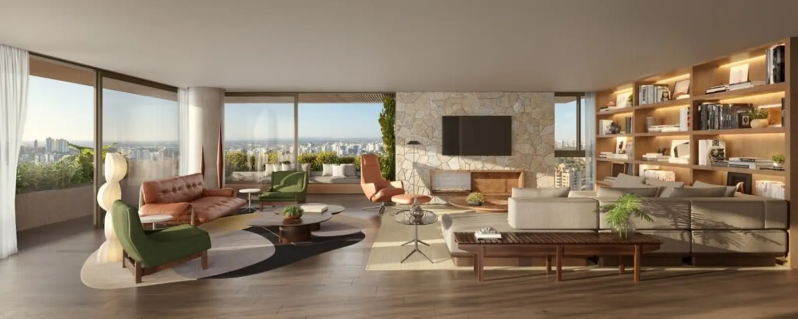 Foto 6 de Apartamento com 3 quartos à venda, 309m2 em Três Figueiras, Porto Alegre - RS