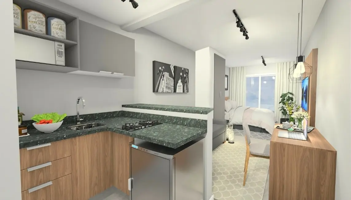 Foto 1 de Apartamento com 1 quarto à venda, 30m2 em Centro Histórico, Porto Alegre - RS