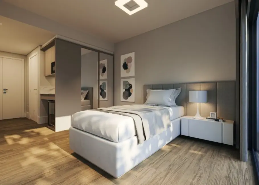 Foto 5 de Loft / Flat com 1 quarto à venda, 21m2 em Três Figueiras, Porto Alegre - RS