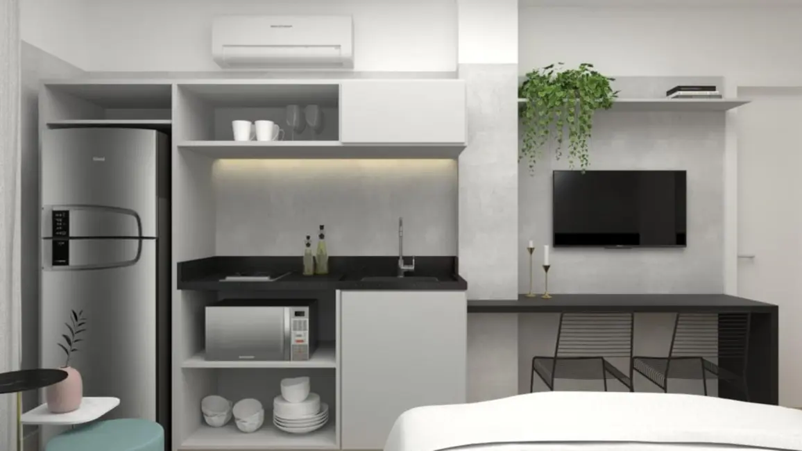 Foto 4 de Loft / Flat com 1 quarto à venda, 21m2 em Centro Histórico, Porto Alegre - RS