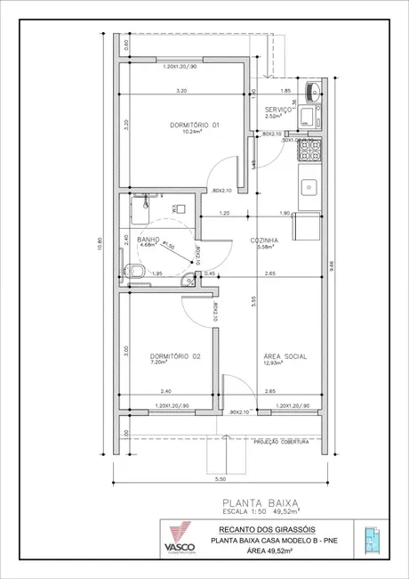 Casa de Condomínio com 2 quartos à venda, 34m2 em Jardim Betânia, Cachoeirinha - RS - imagem 6 Foto 6 de Casa de Condomínio com 2 quartos à venda, 34m2 em Jardim Betânia, Cachoeirinha - RS