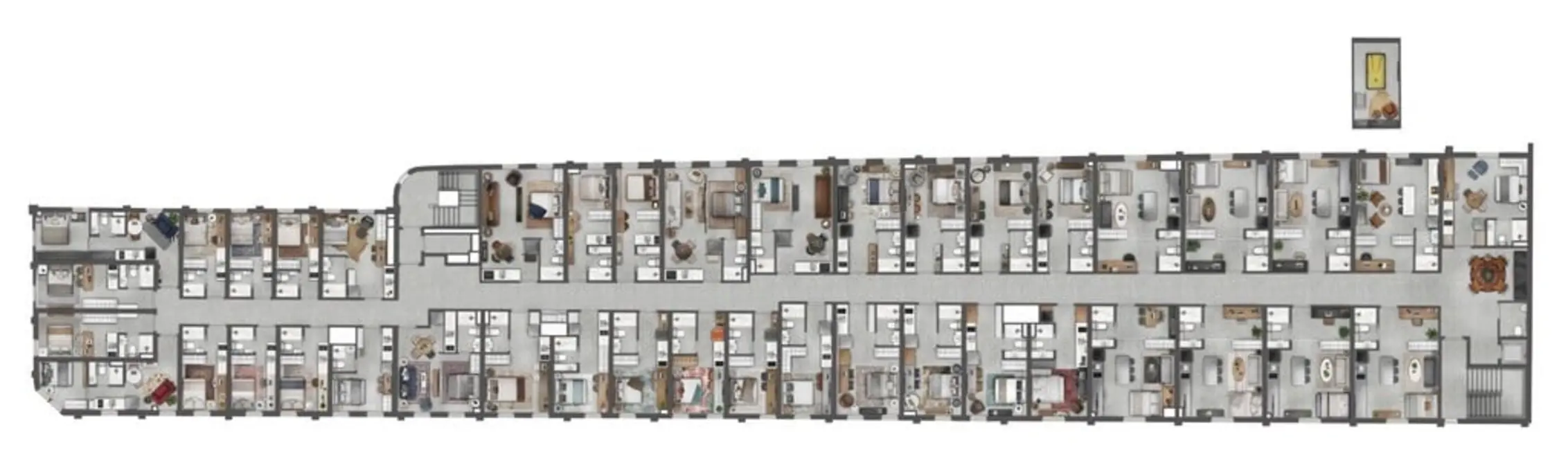 Foto 6 de Apartamento com 1 quarto à venda, 34m2 em Floresta, Porto Alegre - RS