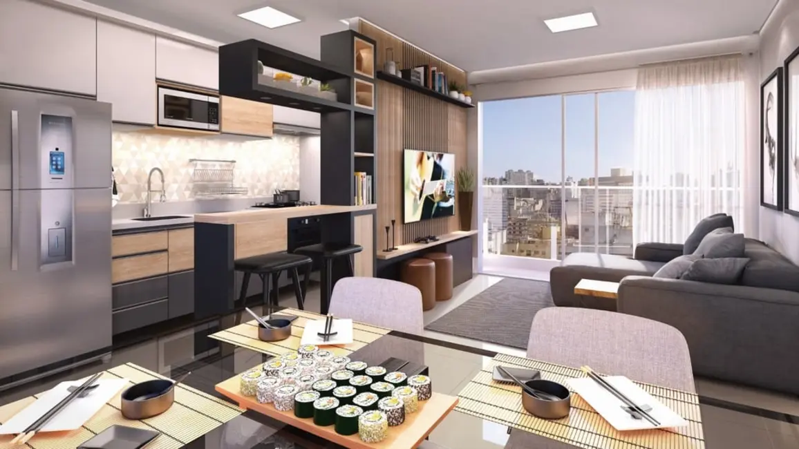 Apartamento com 2 quartos à venda, 65m2 em Farroupilha, Porto Alegre - RS - imagem 3 Foto 3 de Apartamento com 2 quartos à venda, 65m2 em Farroupilha, Porto Alegre - RS