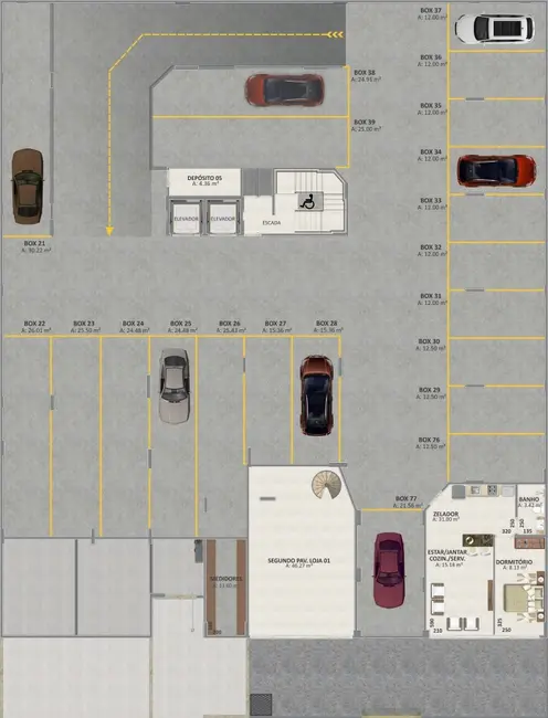 Foto 5 de Apartamento com 3 quartos à venda, 72m2 em Capao Da Canoa - RS