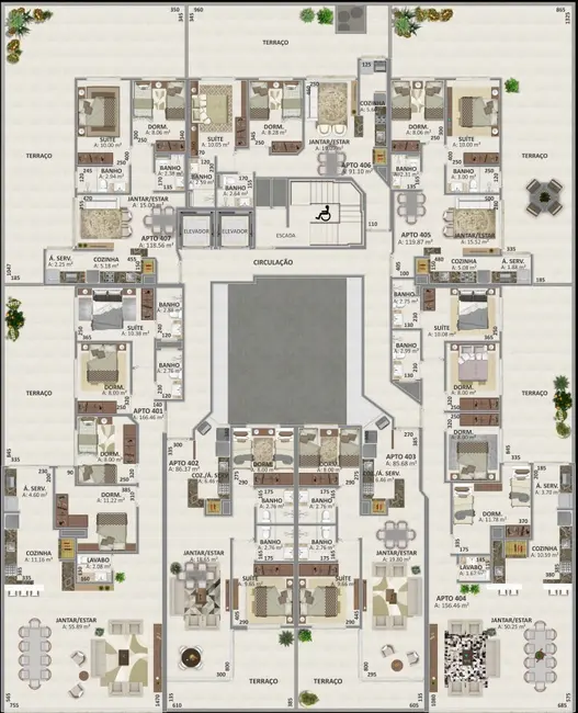 Foto 7 de Apartamento com 3 quartos à venda, 72m2 em Capao Da Canoa - RS