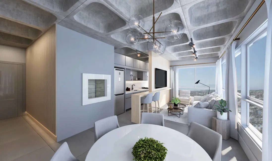 Apartamento com 2 quartos à venda, 62m2 em Capao Da Canoa - RS - imagem 3 Foto 3 de Apartamento com 2 quartos à venda, 62m2 em Capao Da Canoa - RS