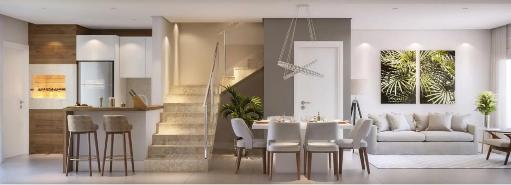 Casa de Condomínio com 3 quartos à venda, 169m2 em Capao Da Canoa - RS - imagem 8 Foto 8 de Casa de Condomínio com 3 quartos à venda, 169m2 em Capao Da Canoa - RS