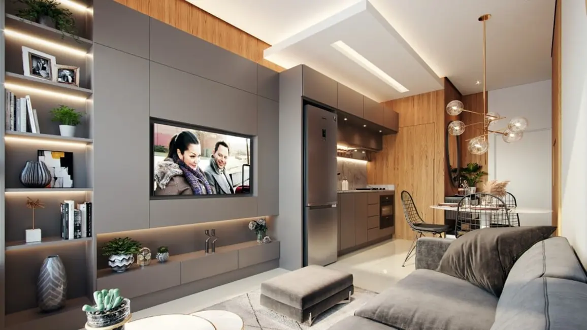 Apartamento com 1 quarto à venda, 58m2 em Capao Da Canoa - RS - imagem 4 Foto 4 de Apartamento com 1 quarto à venda, 58m2 em Capao Da Canoa - RS