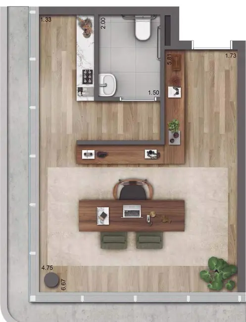 Sala Comercial à venda, 31m2 em Azenha, Porto Alegre - RS - imagem 9 Foto 9 de Sala Comercial à venda, 31m2 em Azenha, Porto Alegre - RS