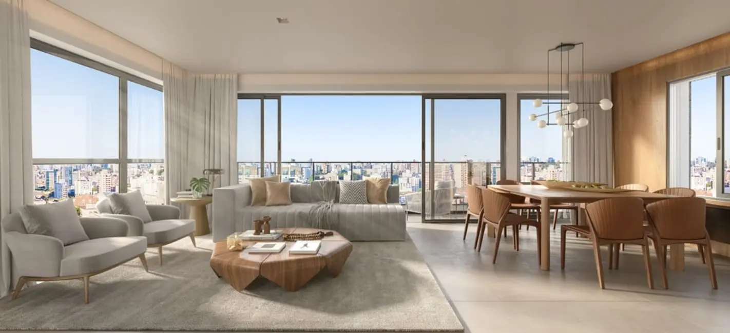 Apartamento com 3 quartos à venda, 161m2 em Moinhos de Vento, Porto Alegre - RS - imagem 4 Foto 4 de Apartamento com 3 quartos à venda, 161m2 em Moinhos de Vento, Porto Alegre - RS