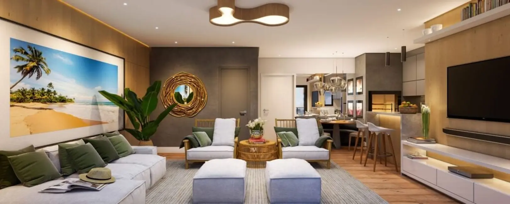 Apartamento com 3 quartos à venda, 74m2 em Centro, Xangri-lá - RS - imagem 5 Foto 5 de Apartamento com 3 quartos à venda, 74m2 em Centro, Xangri-lá - RS