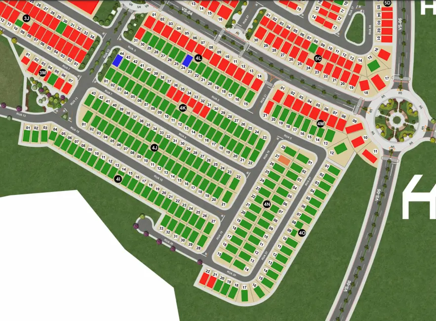 Foto 24 de Terreno / Lote à venda em Querência, Viamao - RS