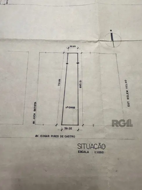 Foto 2 de Terreno / Lote à venda em Hípica, Porto Alegre - RS