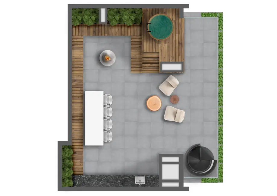 Foto 9 de Apartamento com 2 quartos à venda, 112m2 em Tristeza, Porto Alegre - RS