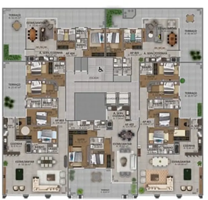 Foto 13 de Apartamento com 2 quartos à venda, 59m2 em Capao Da Canoa - RS