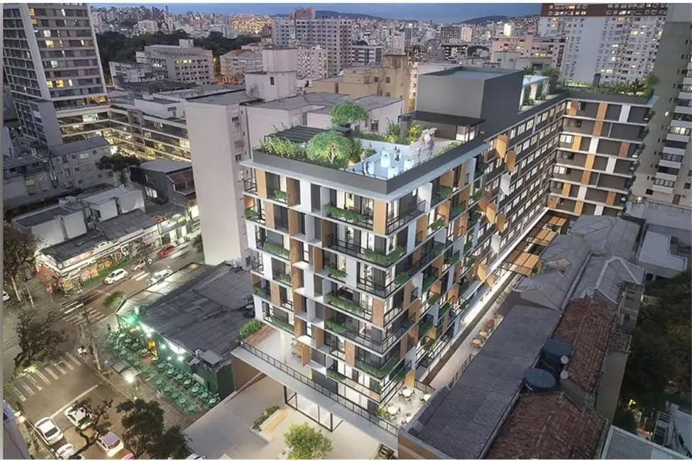 Foto 1 de Apartamento com 1 quarto à venda, 28m2 em Cidade Baixa, Porto Alegre - RS