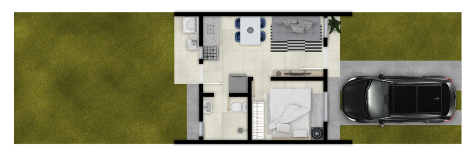 Foto 9 de Casa de Condomínio com 2 quartos à venda, 41m2 em Meu Rincão, Cachoeirinha - RS