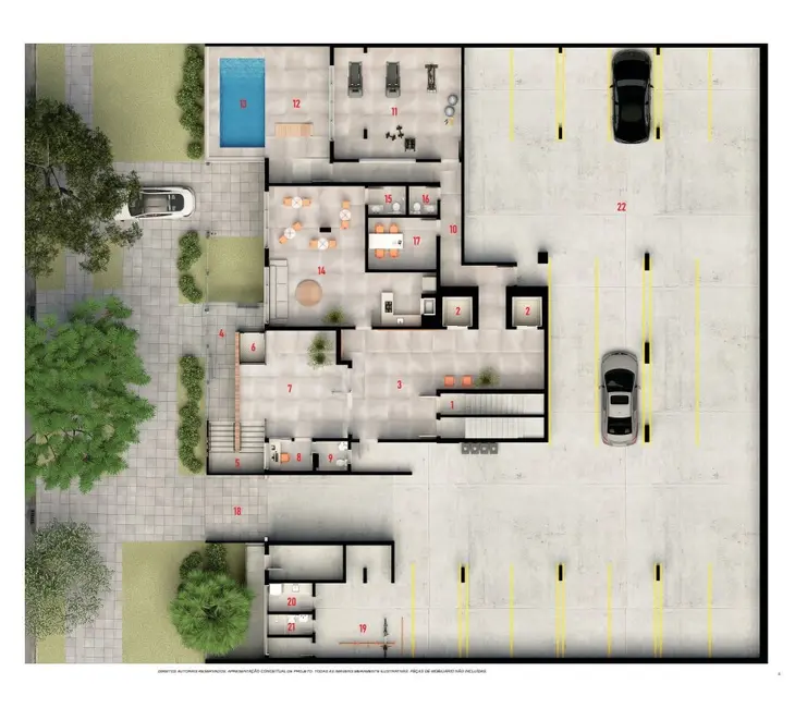 Foto 3 de Apartamento com 1 quarto à venda, 45m2 em Petrópolis, Porto Alegre - RS