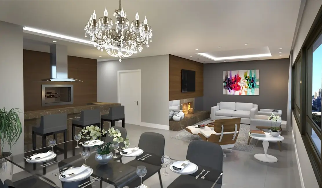 Foto 4 de Apartamento com 3 quartos à venda, 125m2 em Petrópolis, Porto Alegre - RS