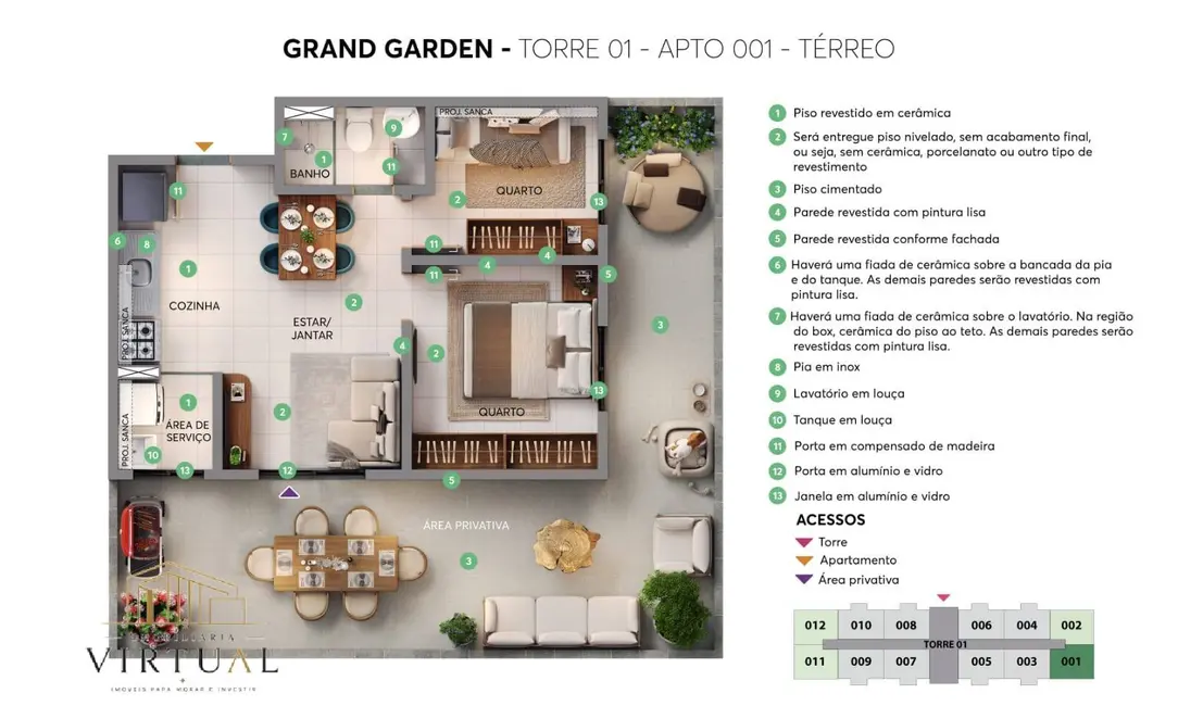 Apartamento com 2 quartos à venda, 35m2 em Água Chata, Guarulhos - SP - imagem 7 Foto 7 de Apartamento com 2 quartos à venda, 35m2 em Água Chata, Guarulhos - SP