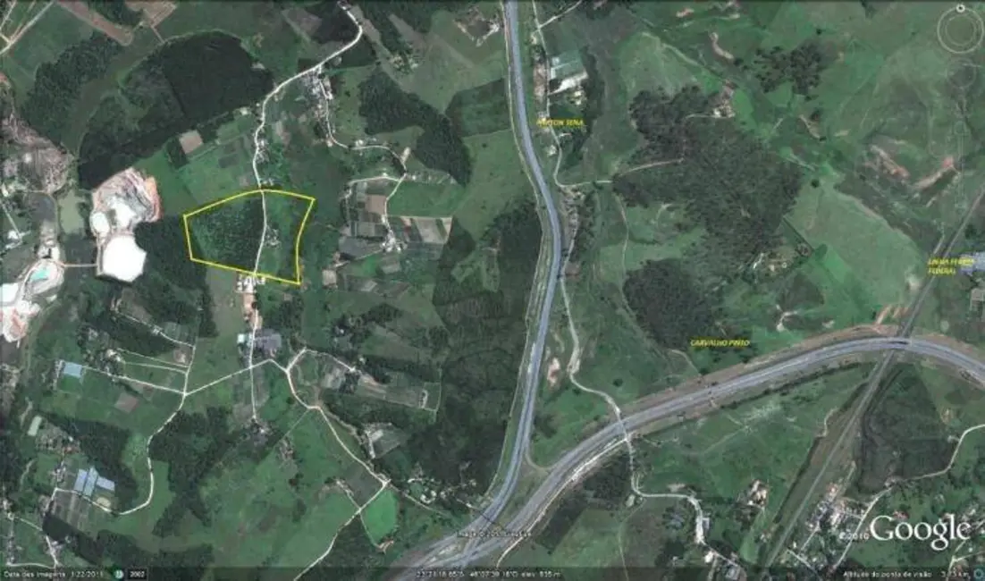 Foto 1 de Terreno / Lote à venda, 115000m2 em Guararema - SP