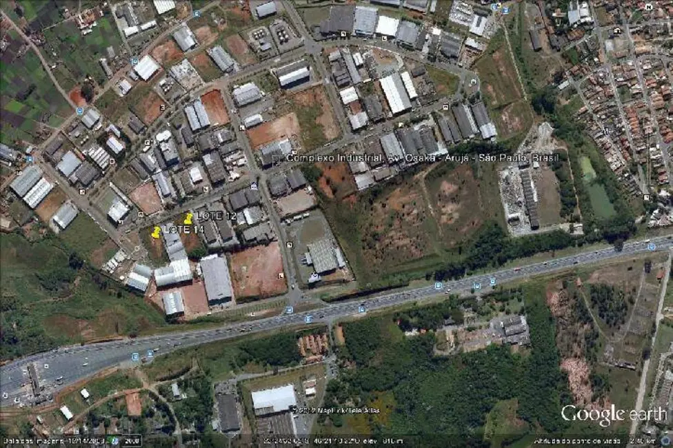 Foto 3 de Terreno / Lote à venda e para alugar, 5603m2 em Aruja - SP