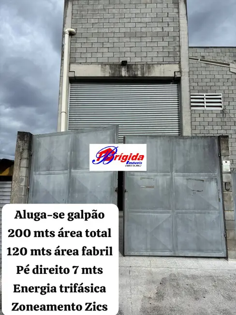 Foto 1 de Armazém / Galpão para alugar, 200m2 em Jardim São Vicente, Cotia - SP