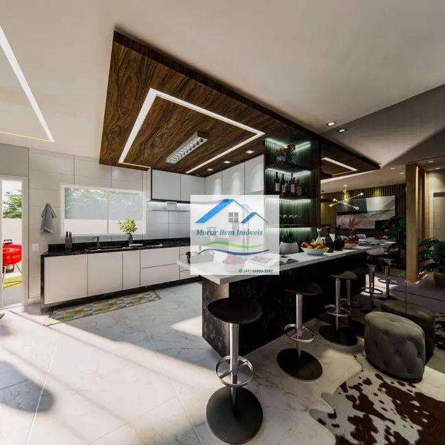 Sobrado com 3 quartos à venda, 101m2 em Costeira, Araucaria - PR - imagem 5 Foto 5 de Sobrado com 3 quartos à venda, 101m2 em Costeira, Araucaria - PR