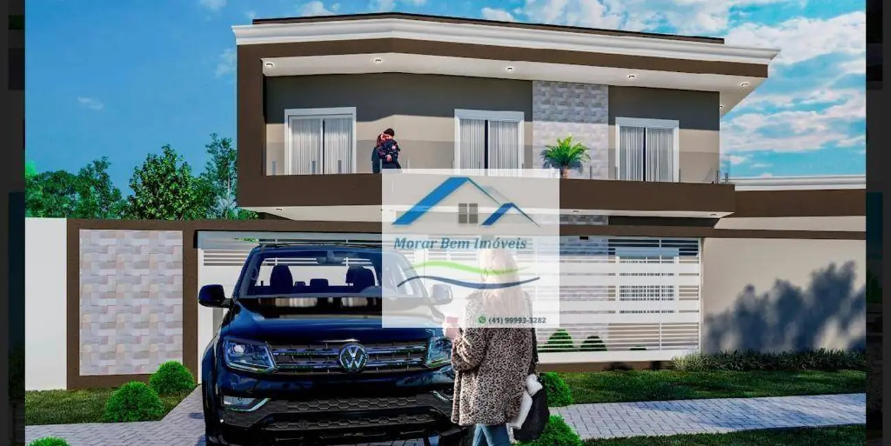 Sobrado com 3 quartos à venda, 163m2 em Vila Nova, Araucaria - PR - imagem 3 Foto 3 de Sobrado com 3 quartos à venda, 163m2 em Vila Nova, Araucaria - PR