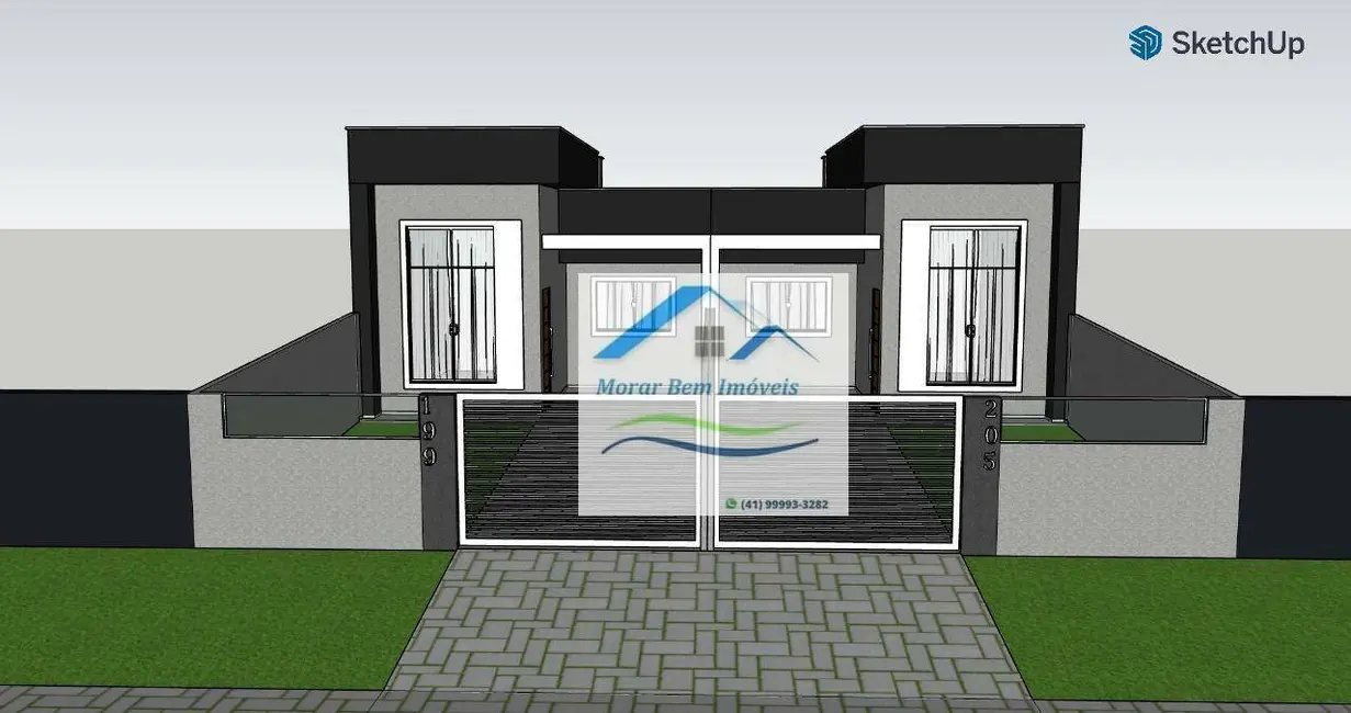Foto 1 de Casa com 3 quartos à venda, 180m2 em Capela Velha, Araucaria - PR