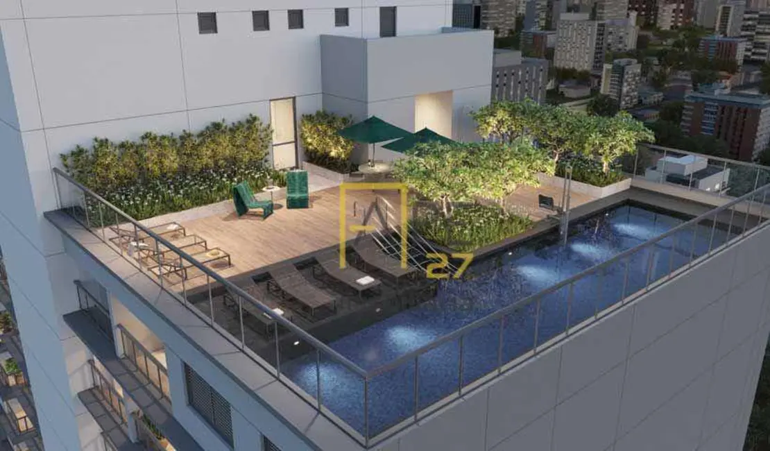 Foto 3 de Kitnet com 1 quarto à venda, 26m2 em Santo Amaro, São Paulo - SP