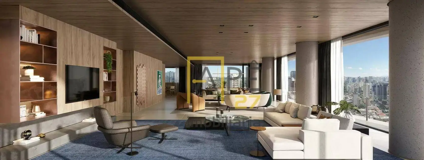 Foto 4 de Apartamento com 4 quartos à venda, 541m2 em Jardim Paulista, São Paulo - SP