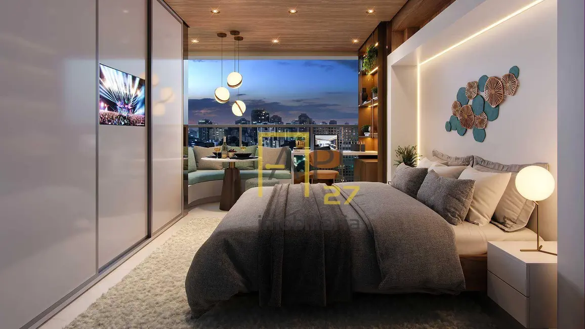 Foto 3 de Apartamento com 1 quarto à venda, 24m2 em Brooklin Novo, São Paulo - SP