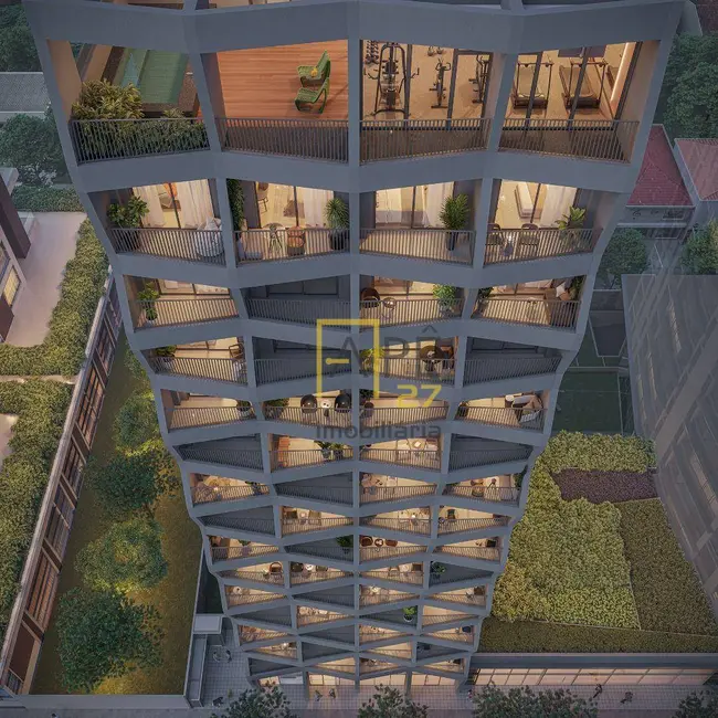 Kitnet com 1 quarto à venda, 27m2 em Moema, São Paulo - SP - imagem 3 Foto 3 de Kitnet com 1 quarto à venda, 27m2 em Moema, São Paulo - SP